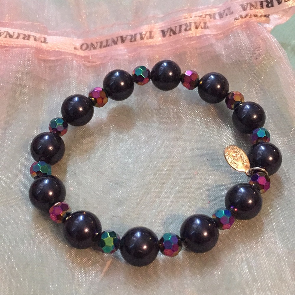 Tarina Tarantino faux pearl starchild bracelet